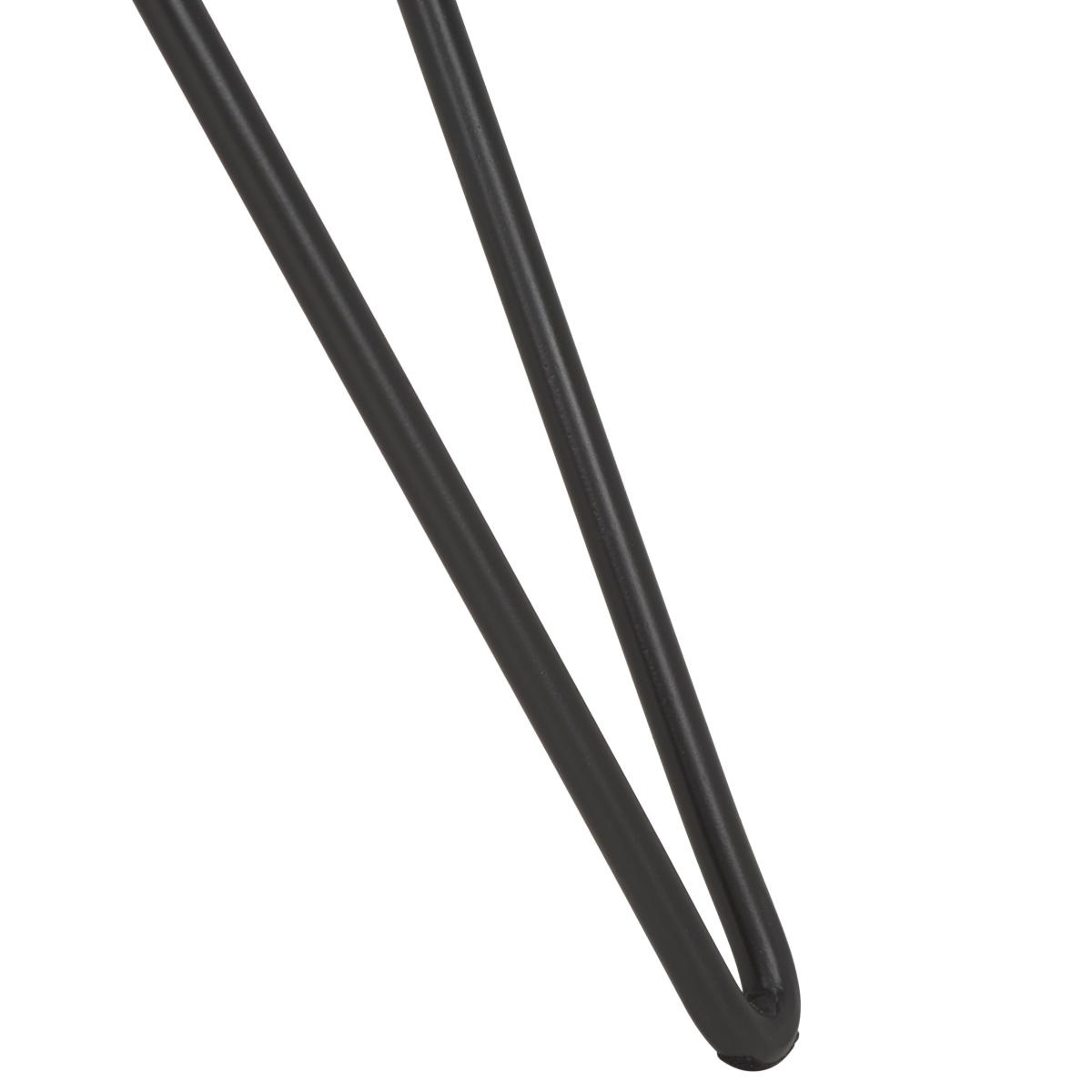 Cade Marble Side Table - White Marble / Black - Safavieh - Image 3