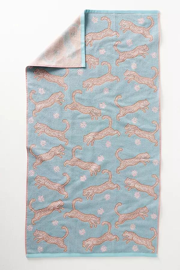Leopard Cotton Towel Collection - Image 0