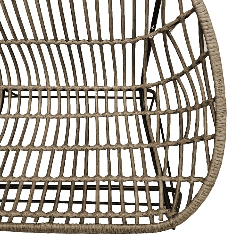 Delilah 51.2'' Wide Outdoor Loveseat with Cushions - Image 4