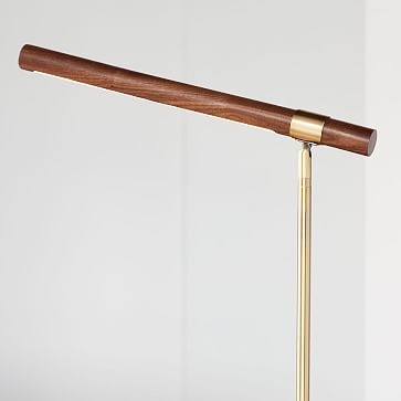 Linear Wood LED Floor Lamp - Image 1