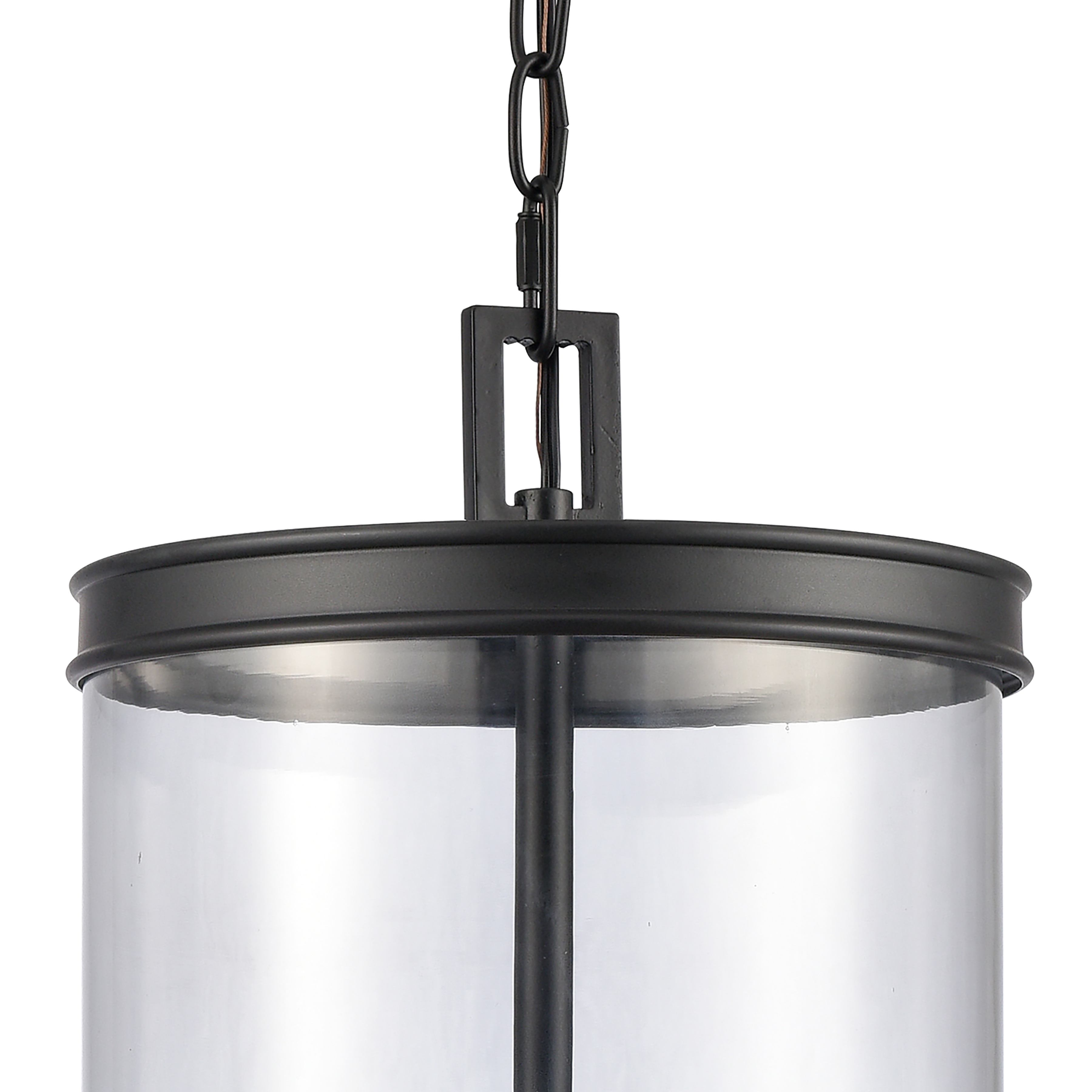 Mendoza 10.25'' Wide 3-Light Pendant - Matte Black - Image 2