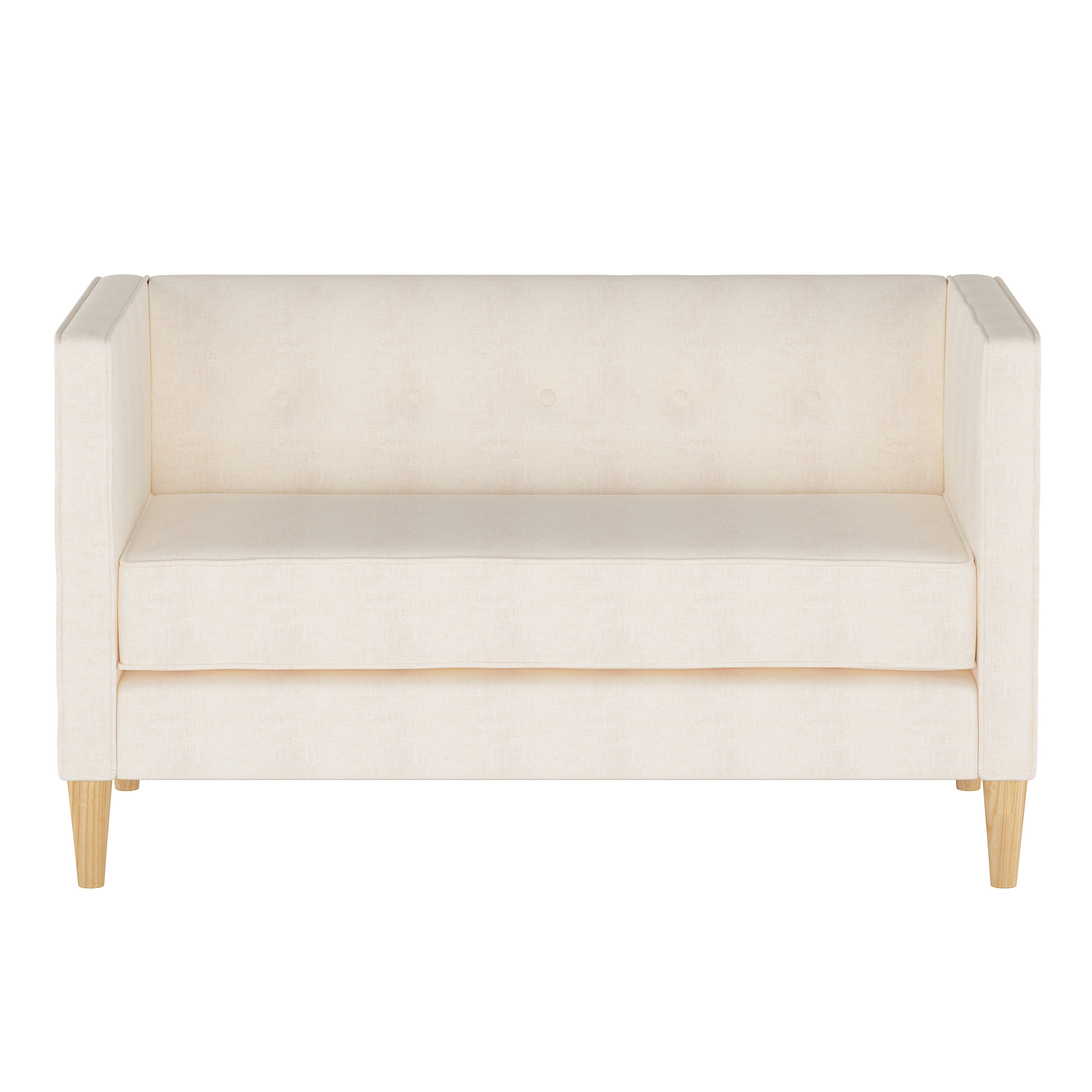 Downing Settee, White - DNU - Image 1