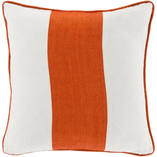 Linen Stripe LS-003 18"L x 18"W Pillow Cover - Image 0