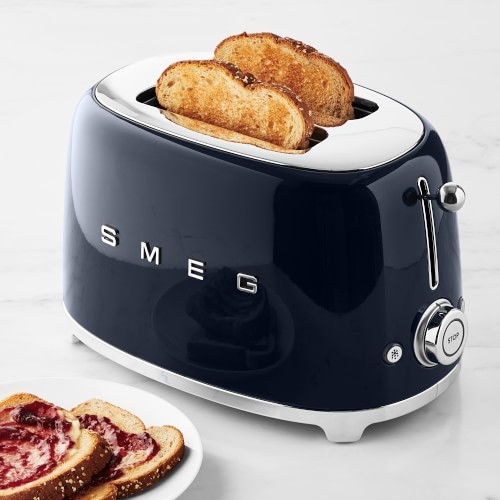 Smeg 2-Slice Toaster, Navy - Image 0