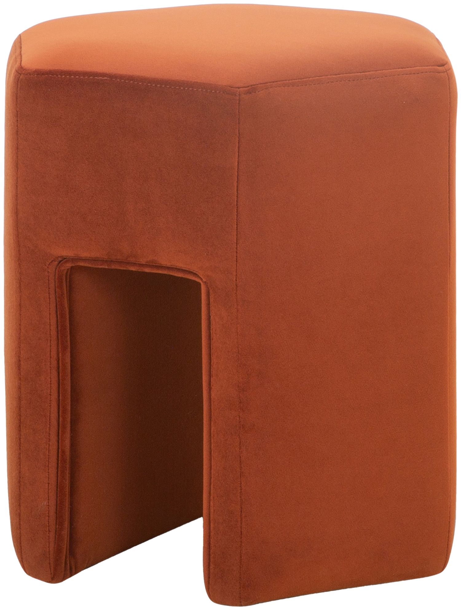 Kaden Recycled Fabric 18"H x 16"W x 14"D Ottoman - Image 0