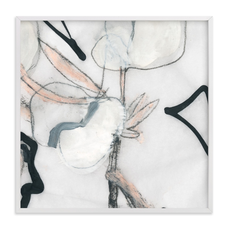 Southern Cotton Double Bloom Square Limited Edition Fine Art Print 1 - Image 0