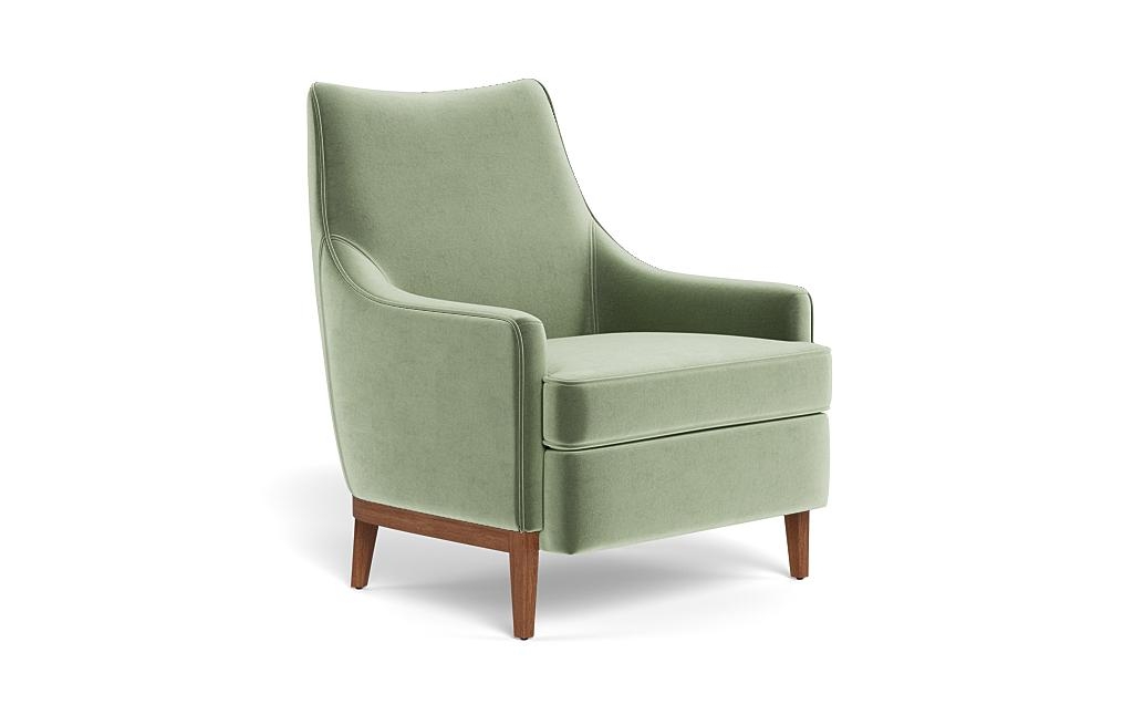 Kingsley Accent Chair with Contrast Piping - Image 1