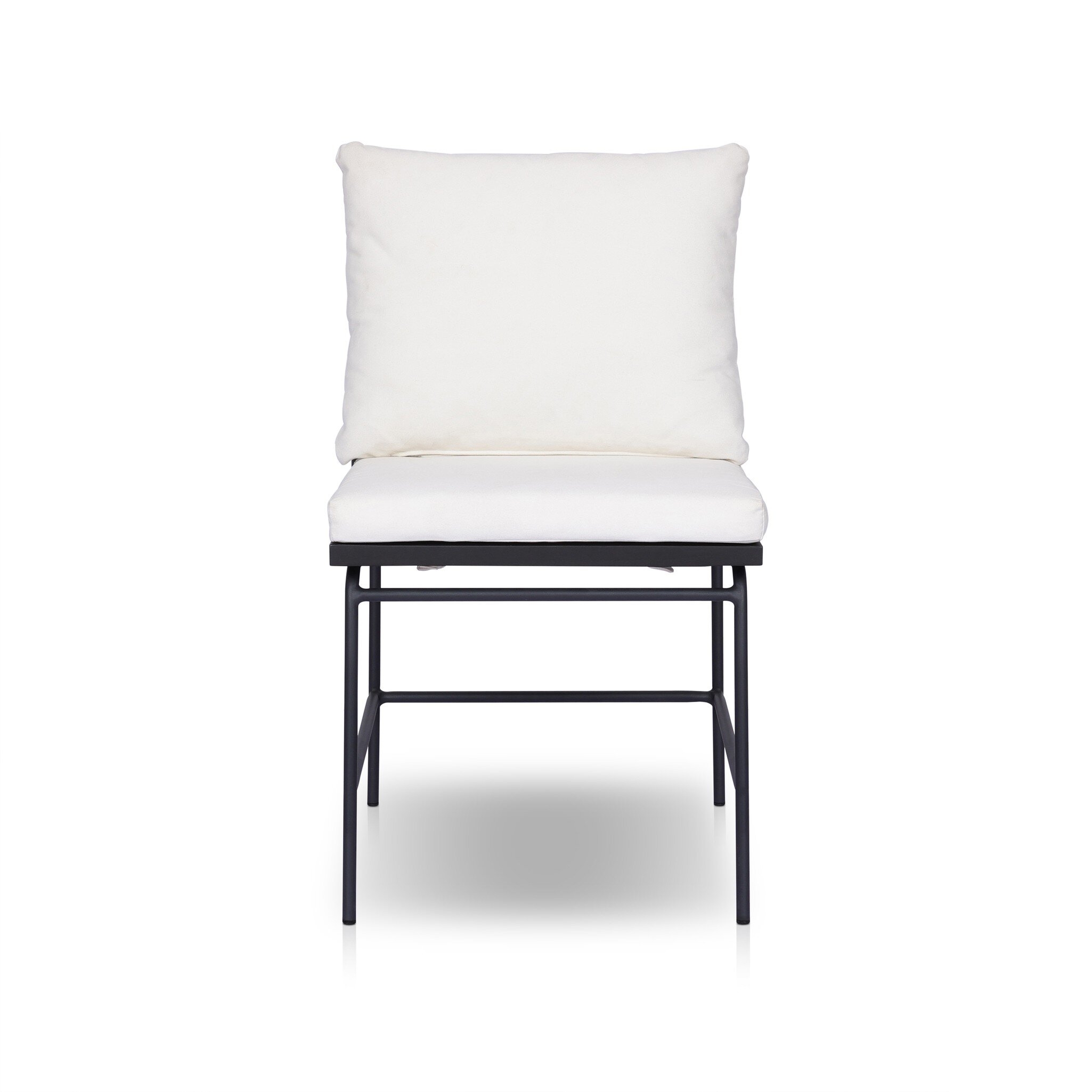 Crete Outdoor Dining Chair - Arashi Salt - Image 3
