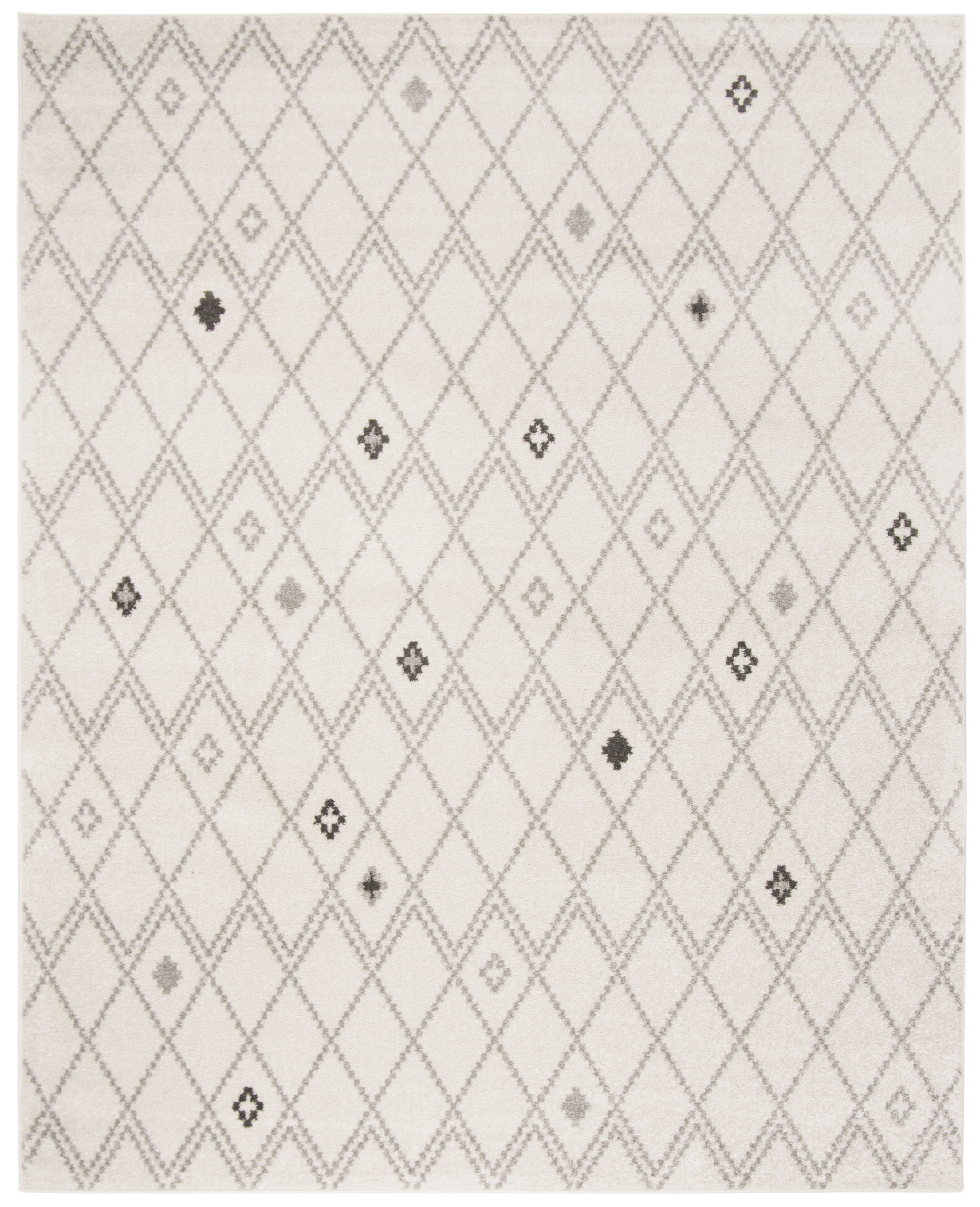 Arlo Home Woven Area Rug, ADR132B, Ivory/Grey,  9' X 12' - Image 0