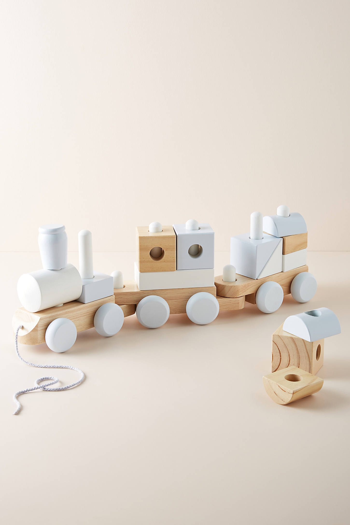 Wooden Block Train Toy - Image 0