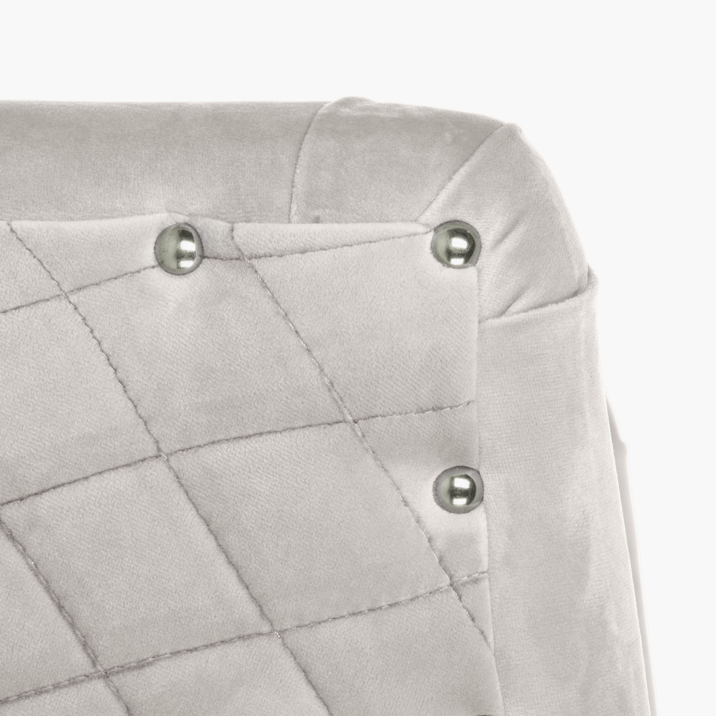 Clara Quilted Swivel Tub Chair - Pale Taupe - Safavieh - Image 6