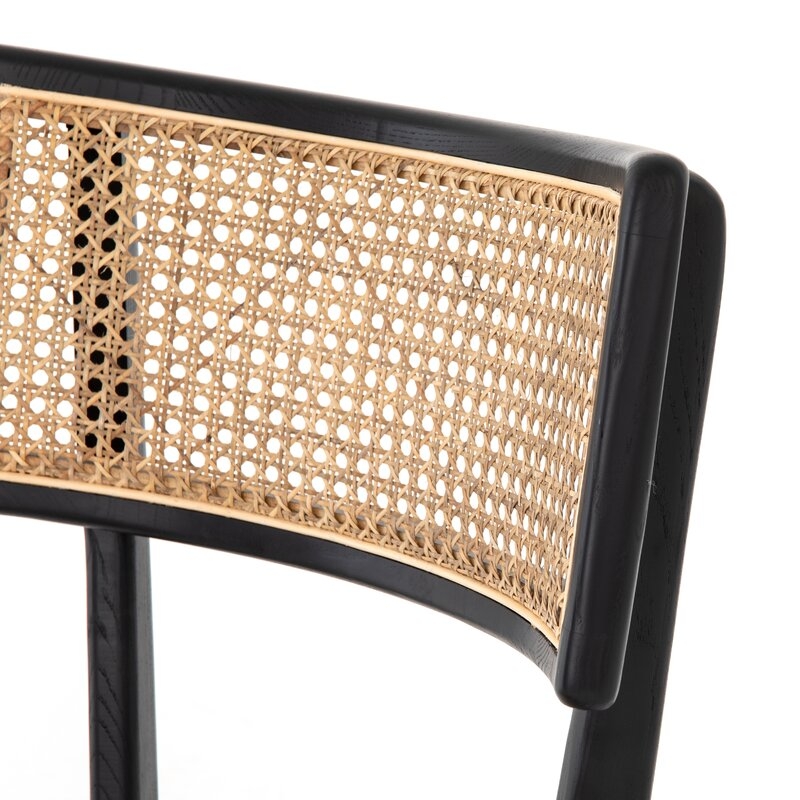 Parallel Side Chair in Natural Cane - Image 3