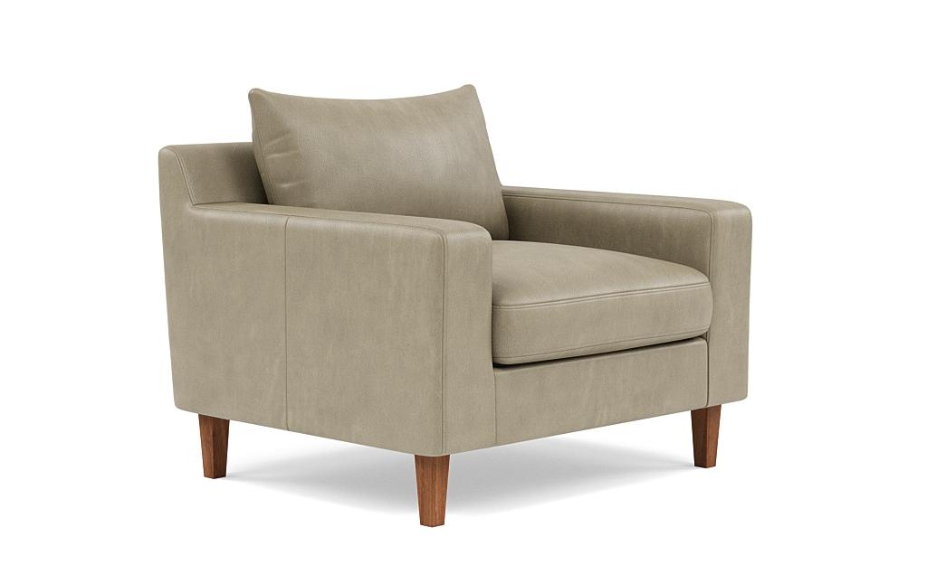Sloan Leather Accent Chair - Image 1