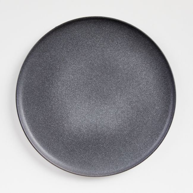 Wren Matte Dark Grey Dinner Plate - Image 0