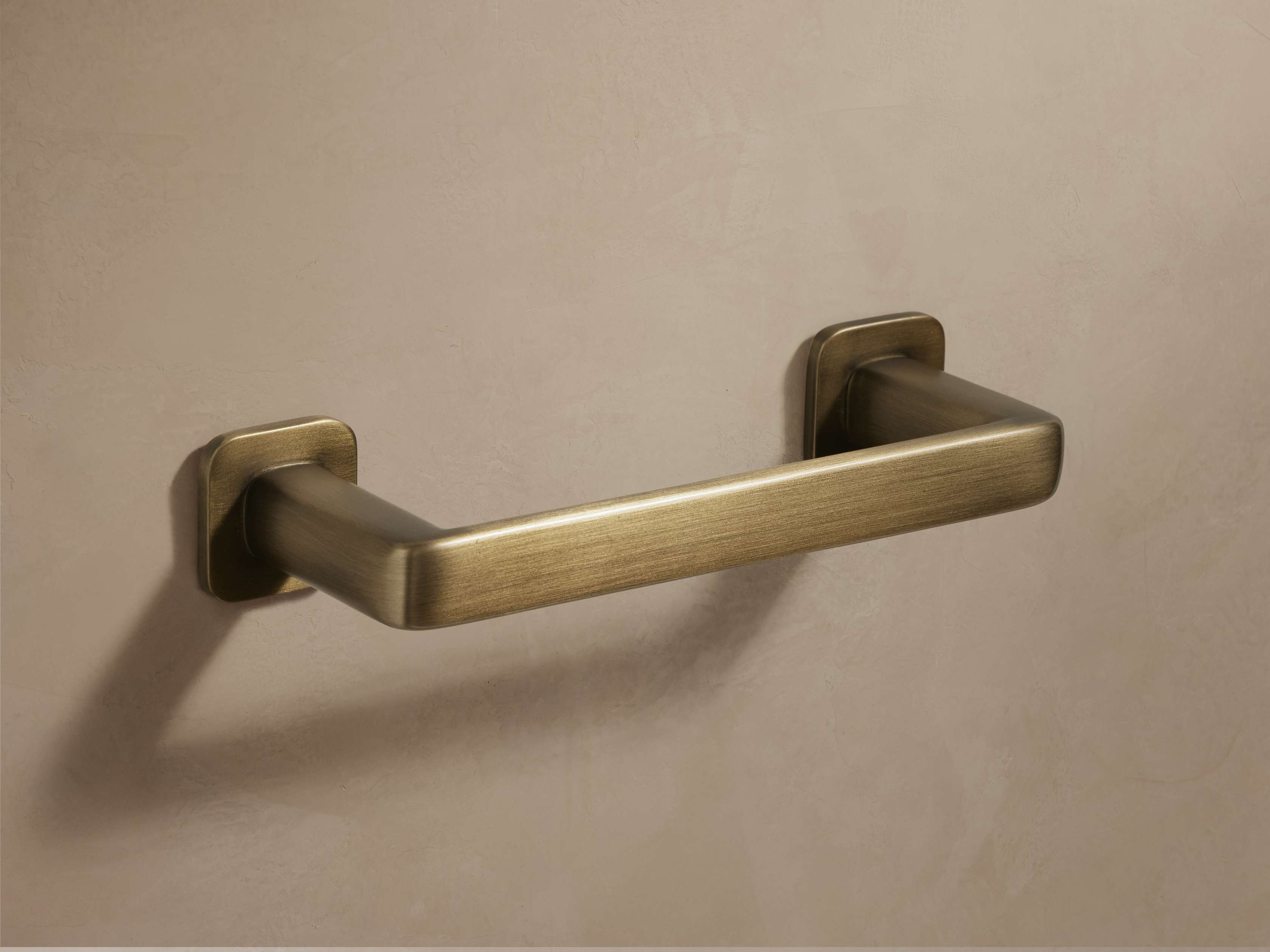Logan Towel Ring in Metal Brass  Antique - Image 0