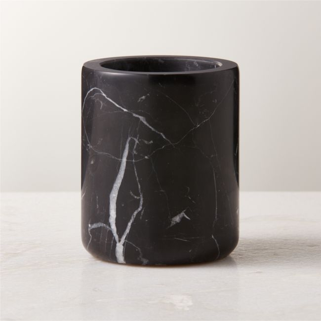 Nexus Black Marble Toothbrush Holder - Image 0