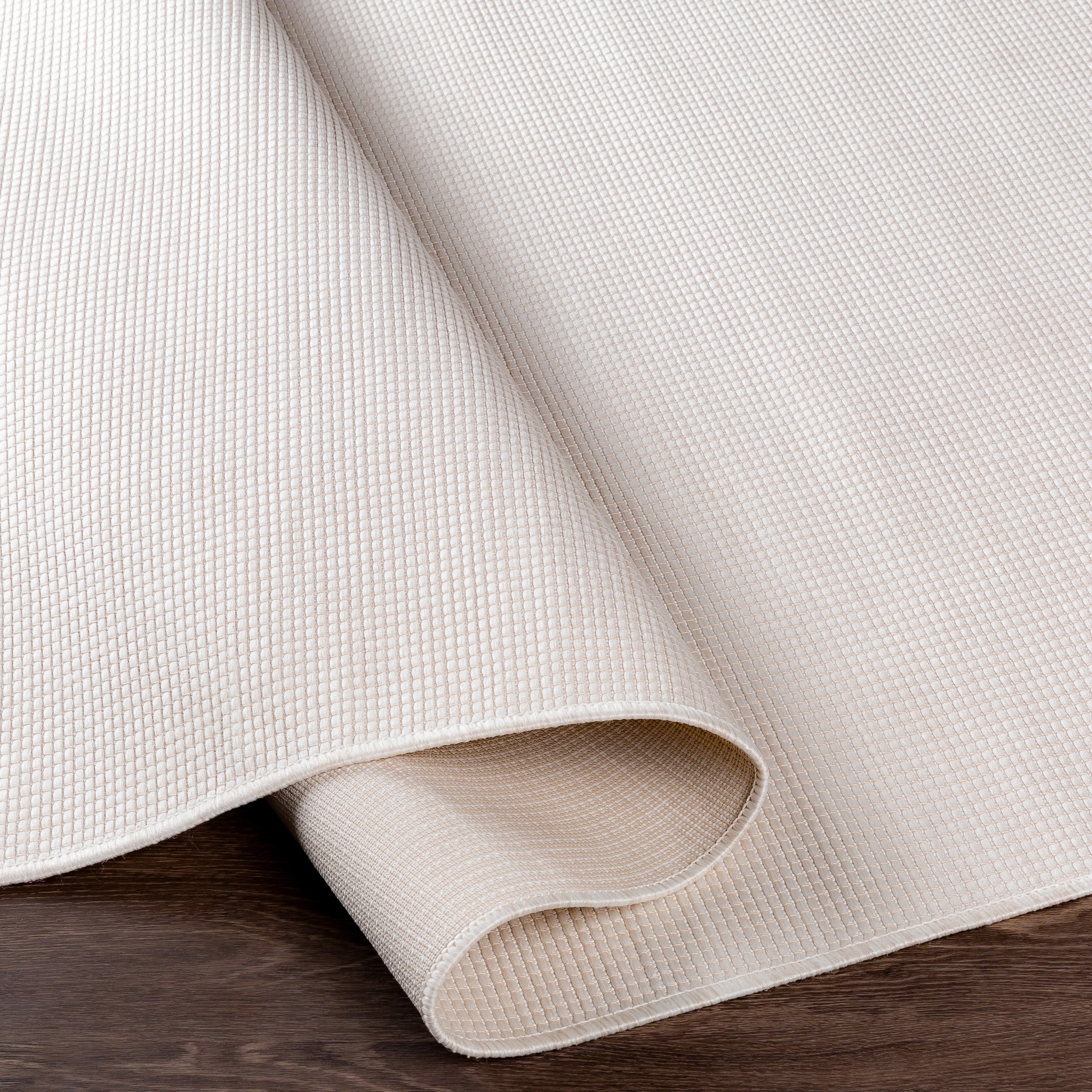 Pasadena Beige Outdoor 5'1" x 7' Machine Woven Rug - Image 4