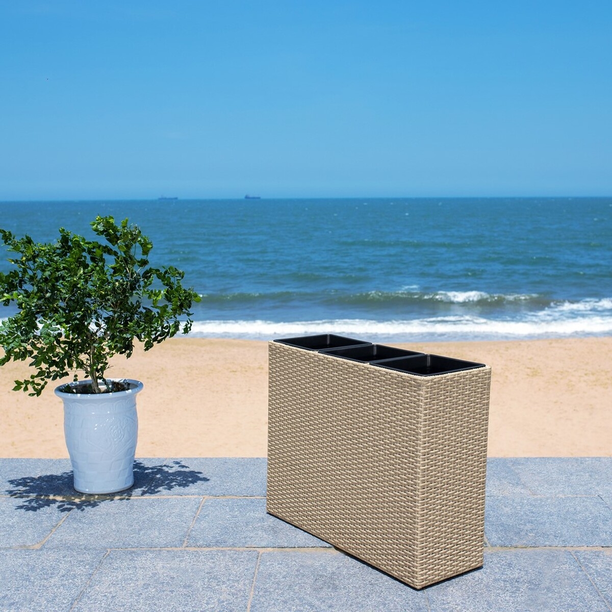 Rita Flower Rack - Beige - Safavieh - Image 9