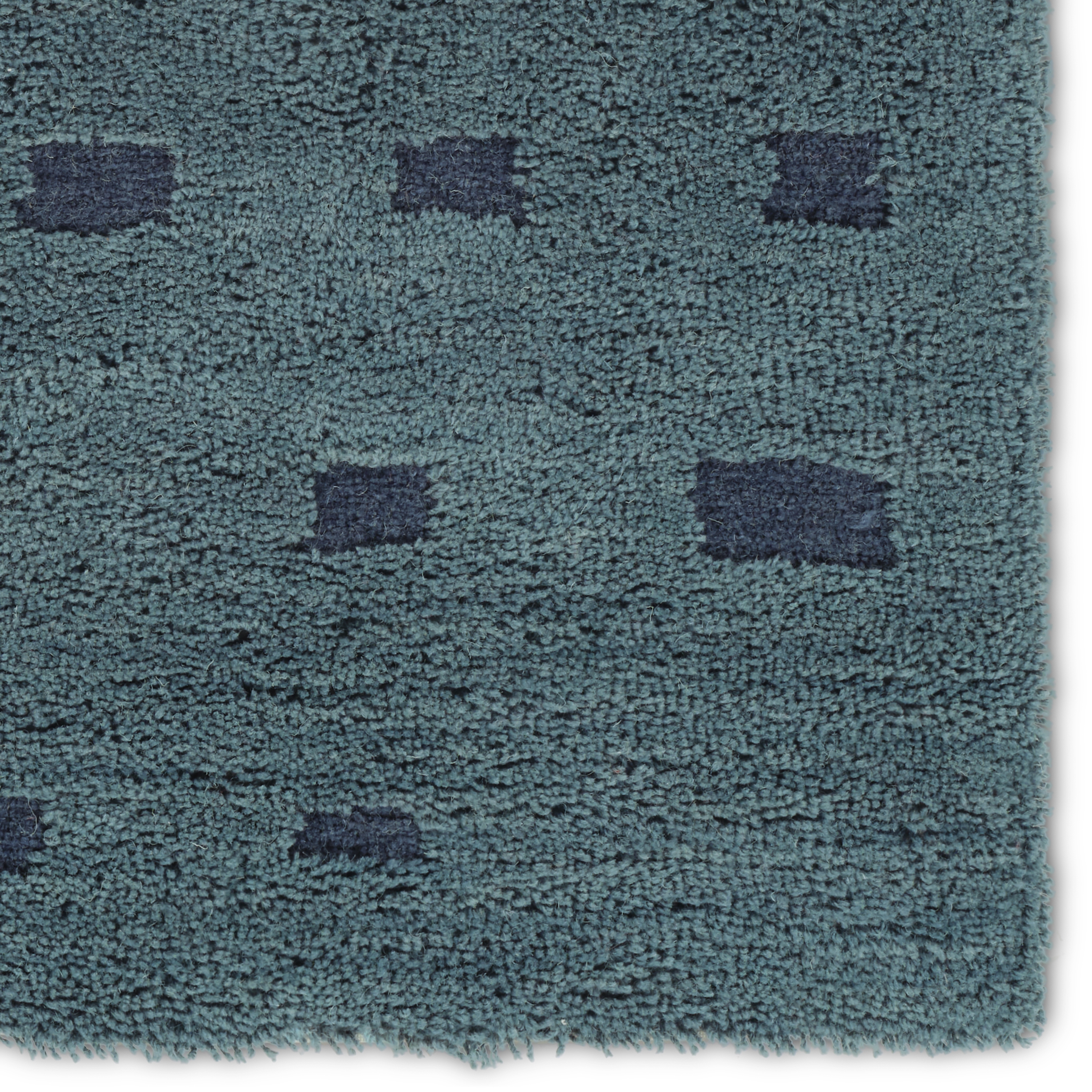 Liva AIB05 Handmade Tribal Blue Area Rug (6'x9') - Image 3