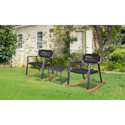 Phillippi 3 Piece Rattan Seating Group - Image 0