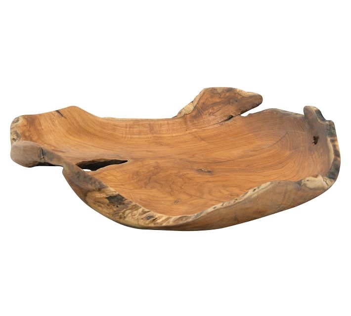 Decorative Teak Wood Bowl - Image 0
