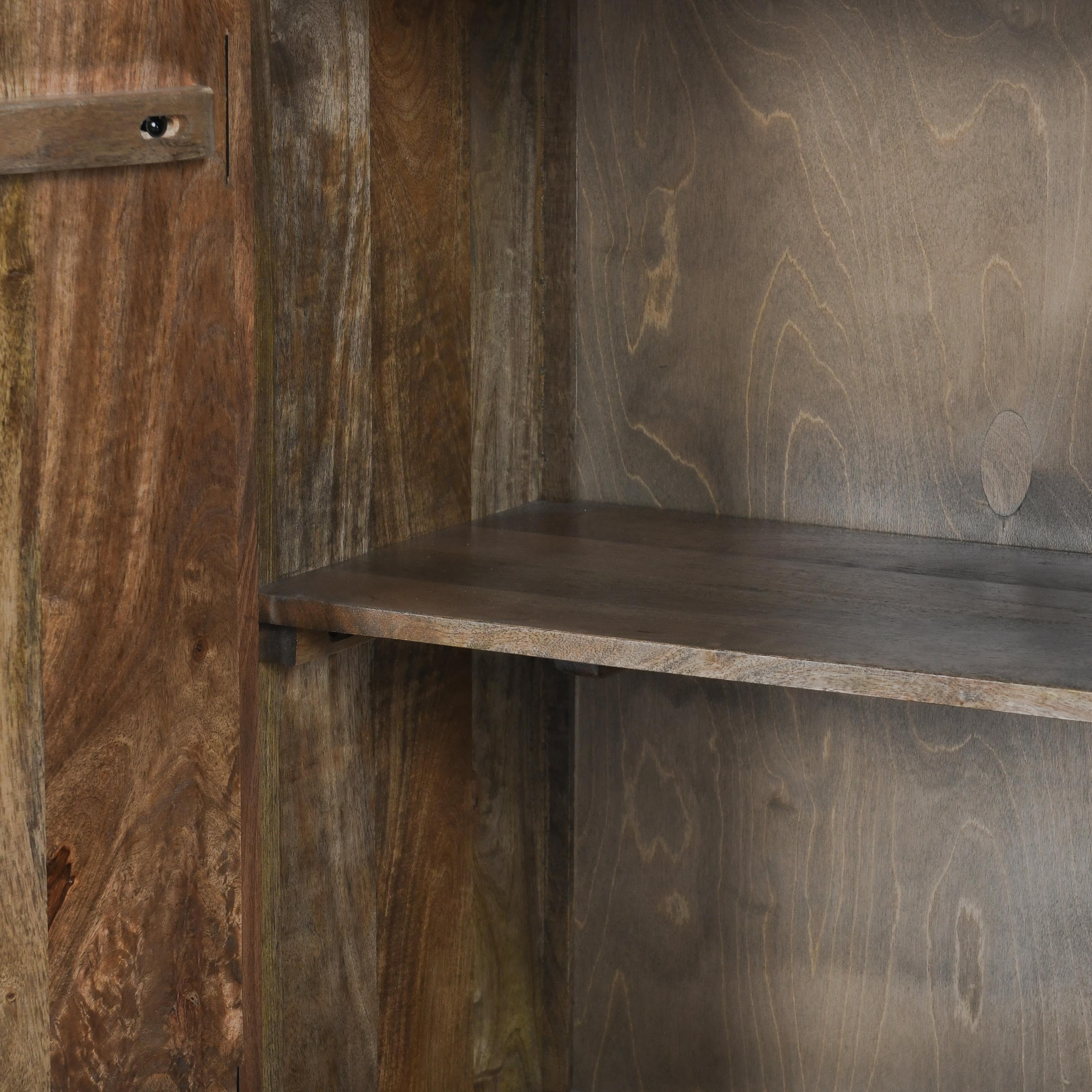 Vivienne 4Dr Sideboard Light Gray - Image 10