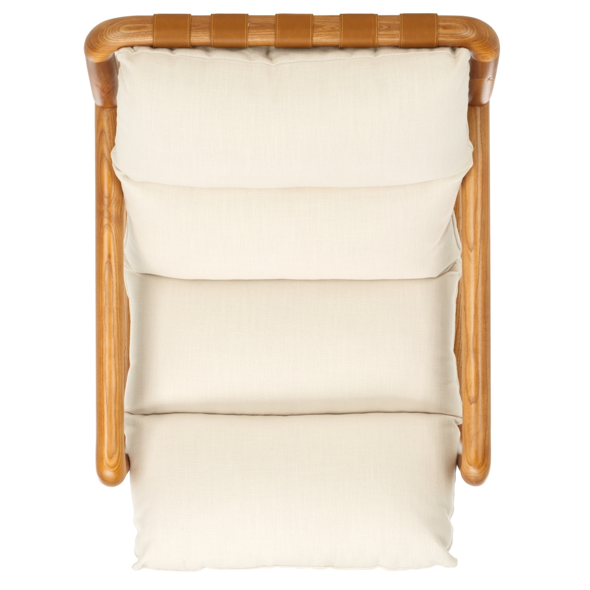 Claxon Accent Chair - Bone / Natural - Safavieh - Image 5