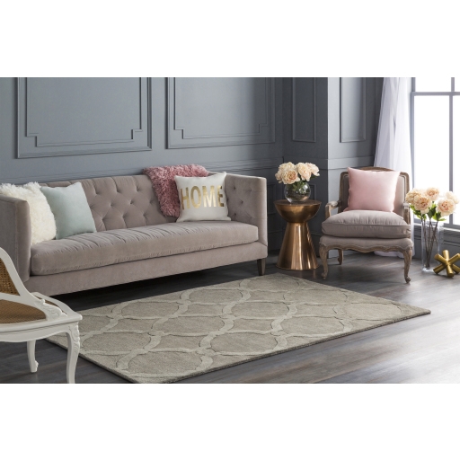 Urban Green Indoor 9' x 13' Handmade Rug - Image 0