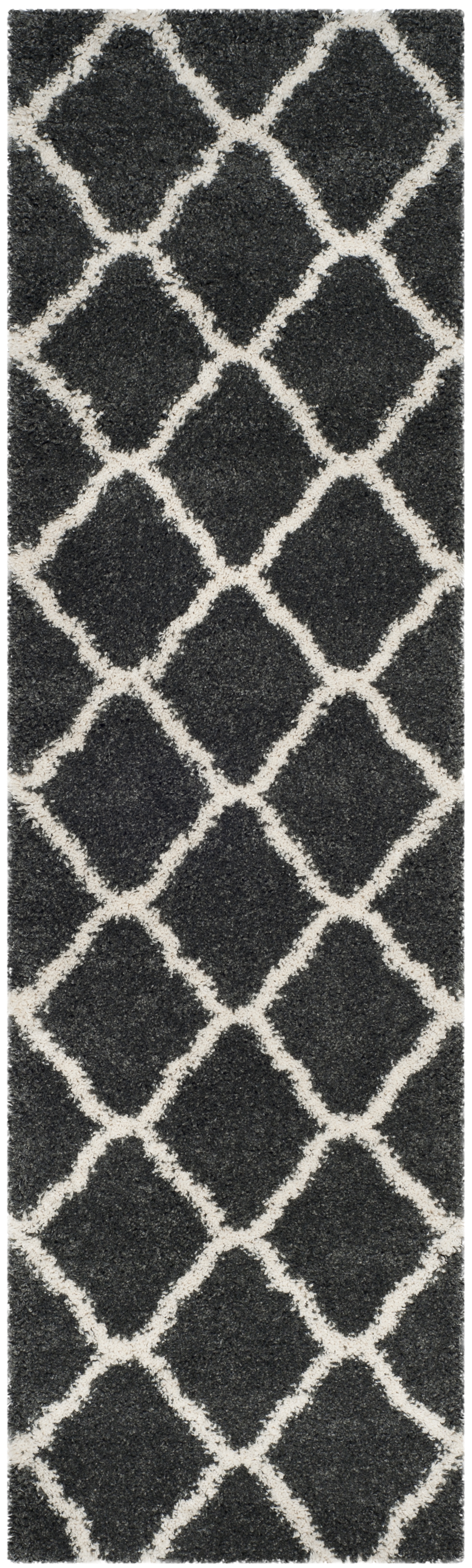 Arlo Home Woven Area Rug, SGH283G, Dark Grey/Ivory,  2' 3" X 6' - Image 0