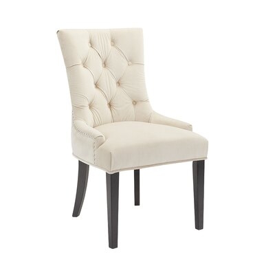 Holmsten Tufted Velvet Upholstered Dining Chair - Image 0