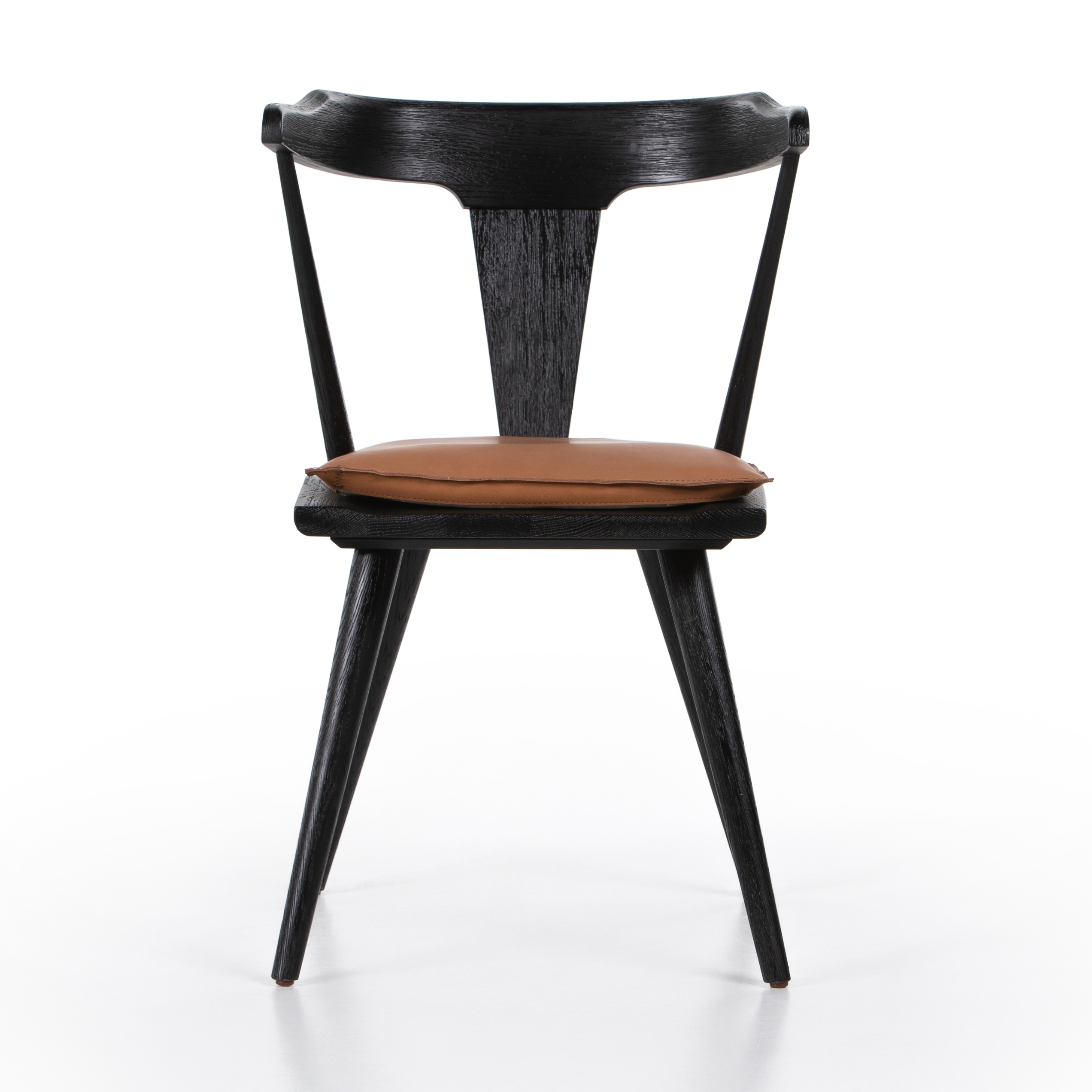 Ripley Dining Chair W Cushn-Blk-Whiskey - Image 3