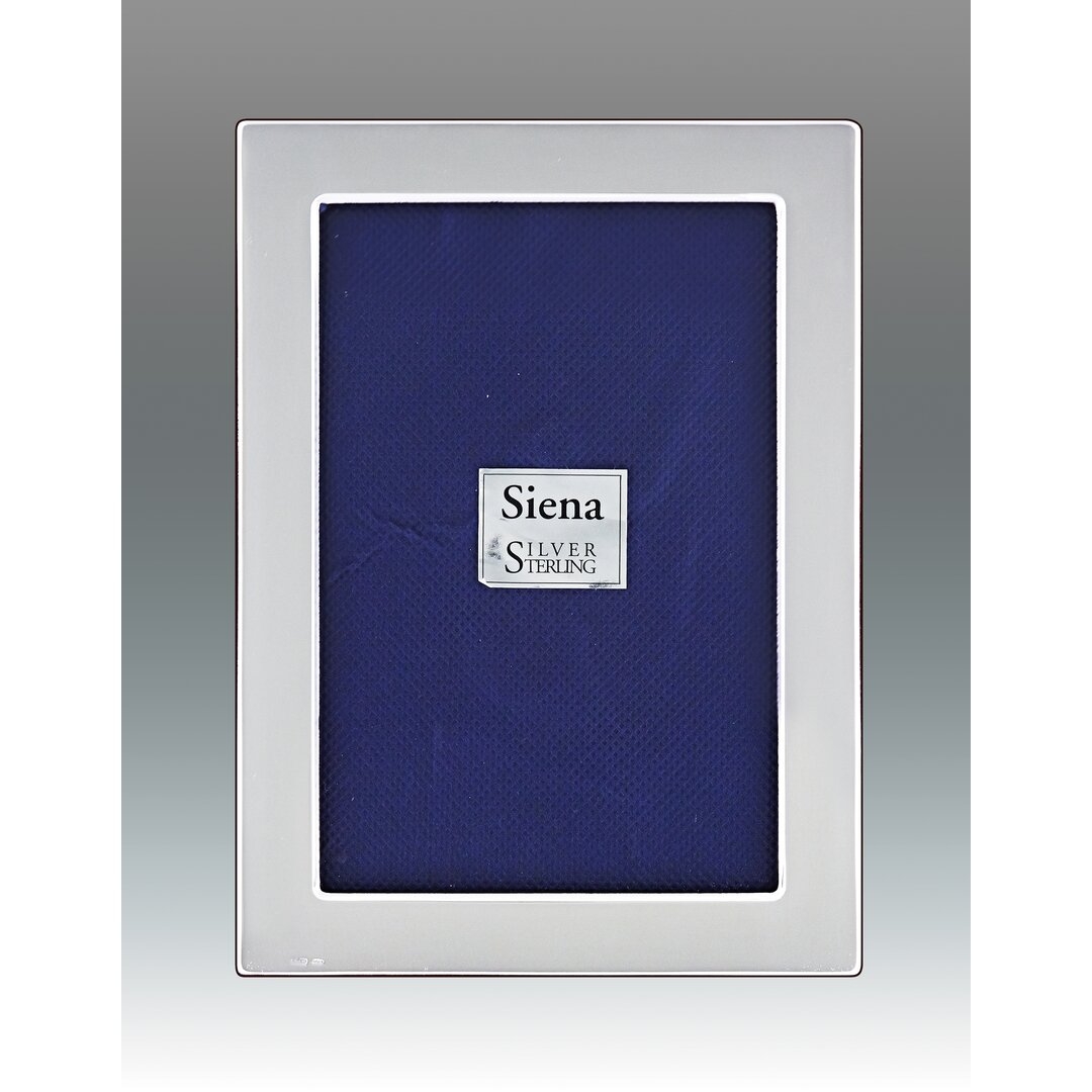 Tizo Flat Plain Sterling Silver Picture Frame - Image 0