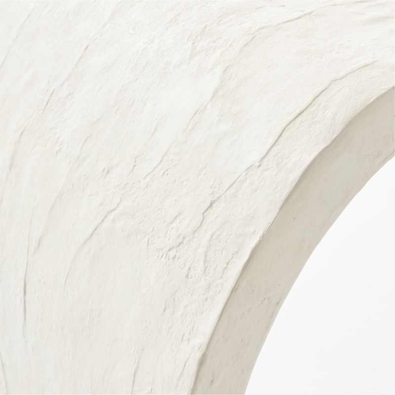 Wynn Ivory Concrete Waterfall Desk - Image 5