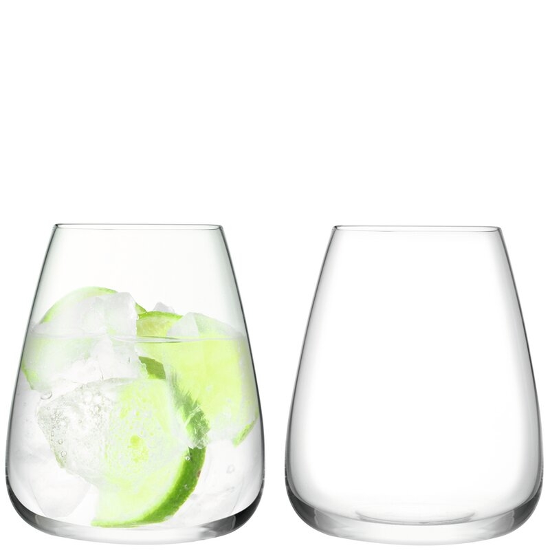 LSA International Culture 20 oz. Stemless Wine Glass/Drinking Glass - Image 0