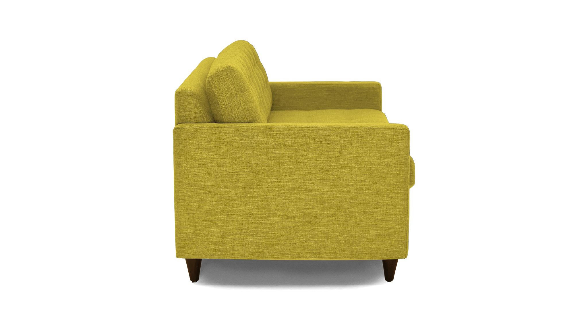 Yellow Eliot Mid Century Modern Sleeper Sofa - Bloke Goldenrod - Mocha - Foam - Image 2