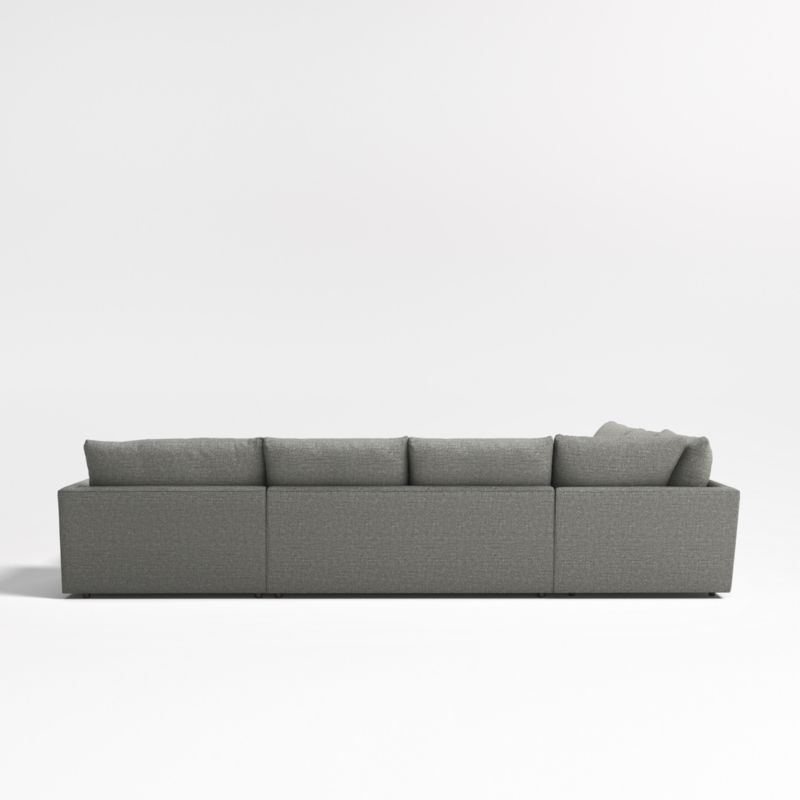 Lounge 4-Piece L-Shaped Sectional Sofa with Right-Arm Storage Chaise - Image 3