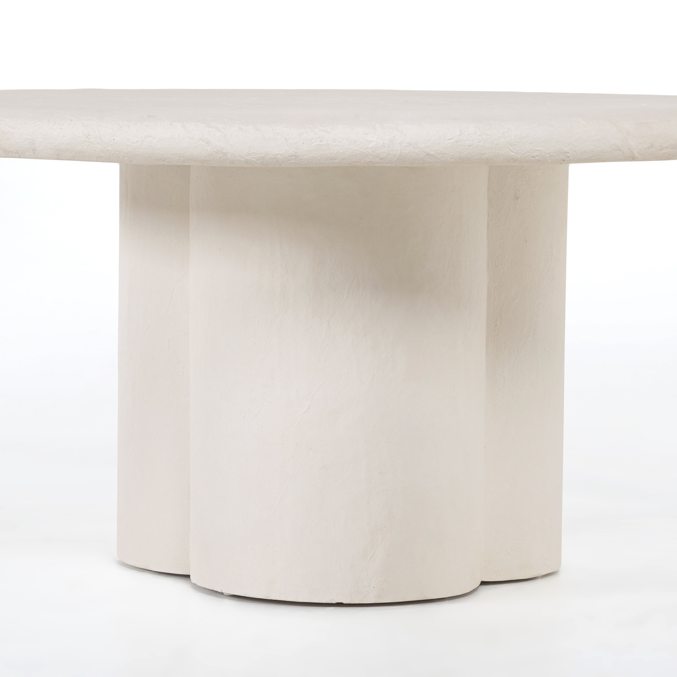 Grano Dining Table-Plaster Molded Concte - Image 5