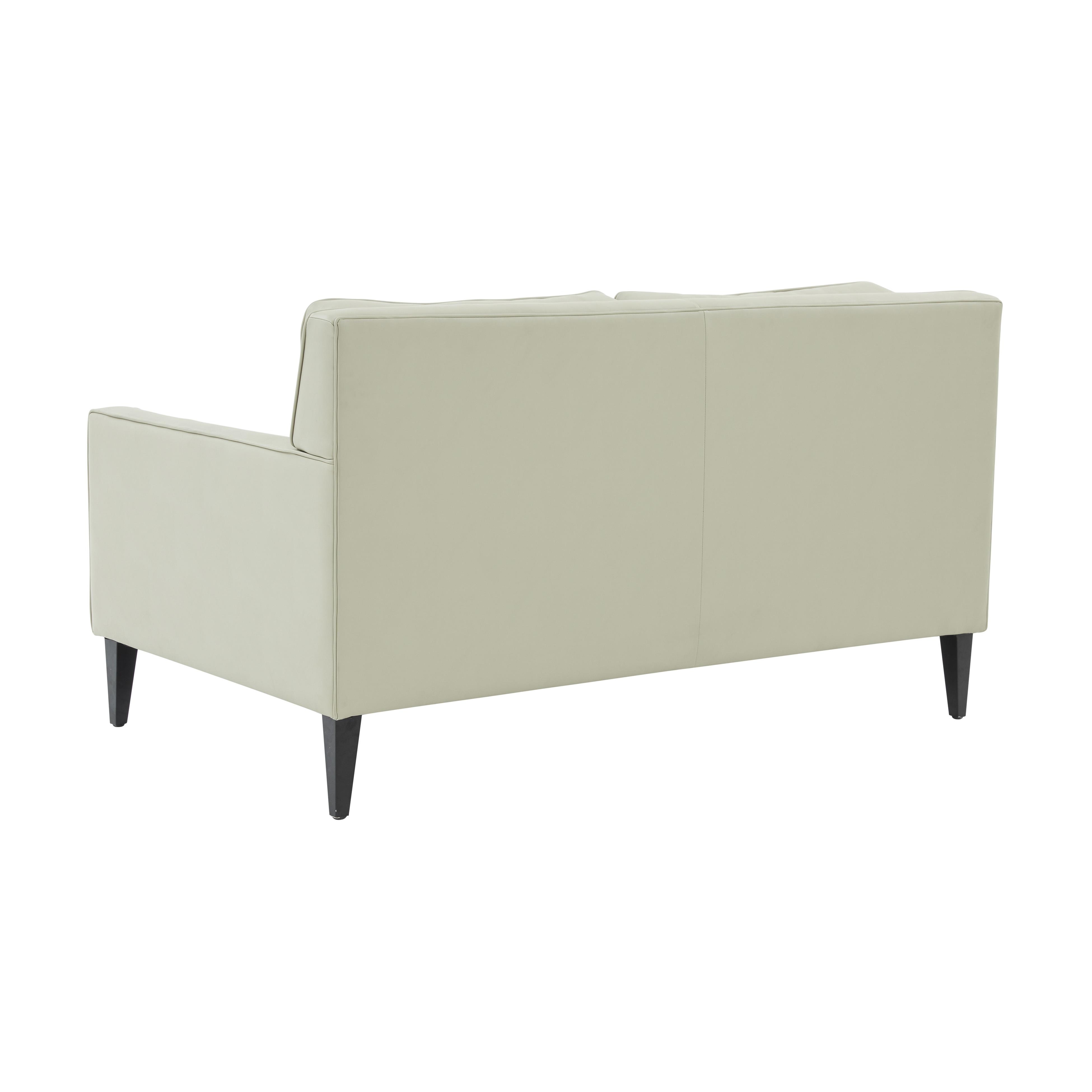 Alivia Stone Gray Loveseat - Image 2