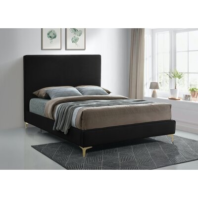 Eisenman Upholstered Low Profile Platform Bed - Image 0