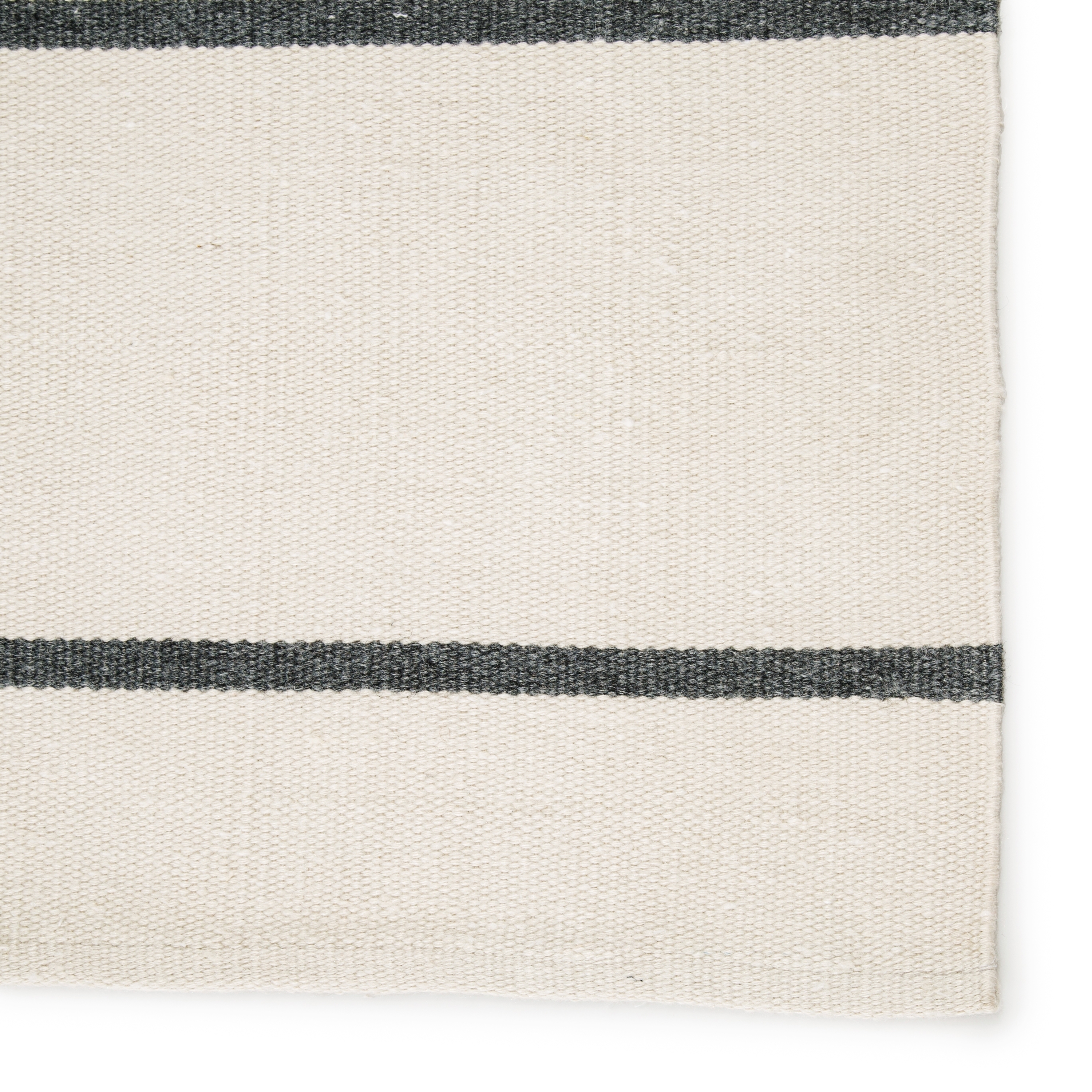 Tamarie Indoor/Outdoor Rug, Ivory and Charcoal - Image 6