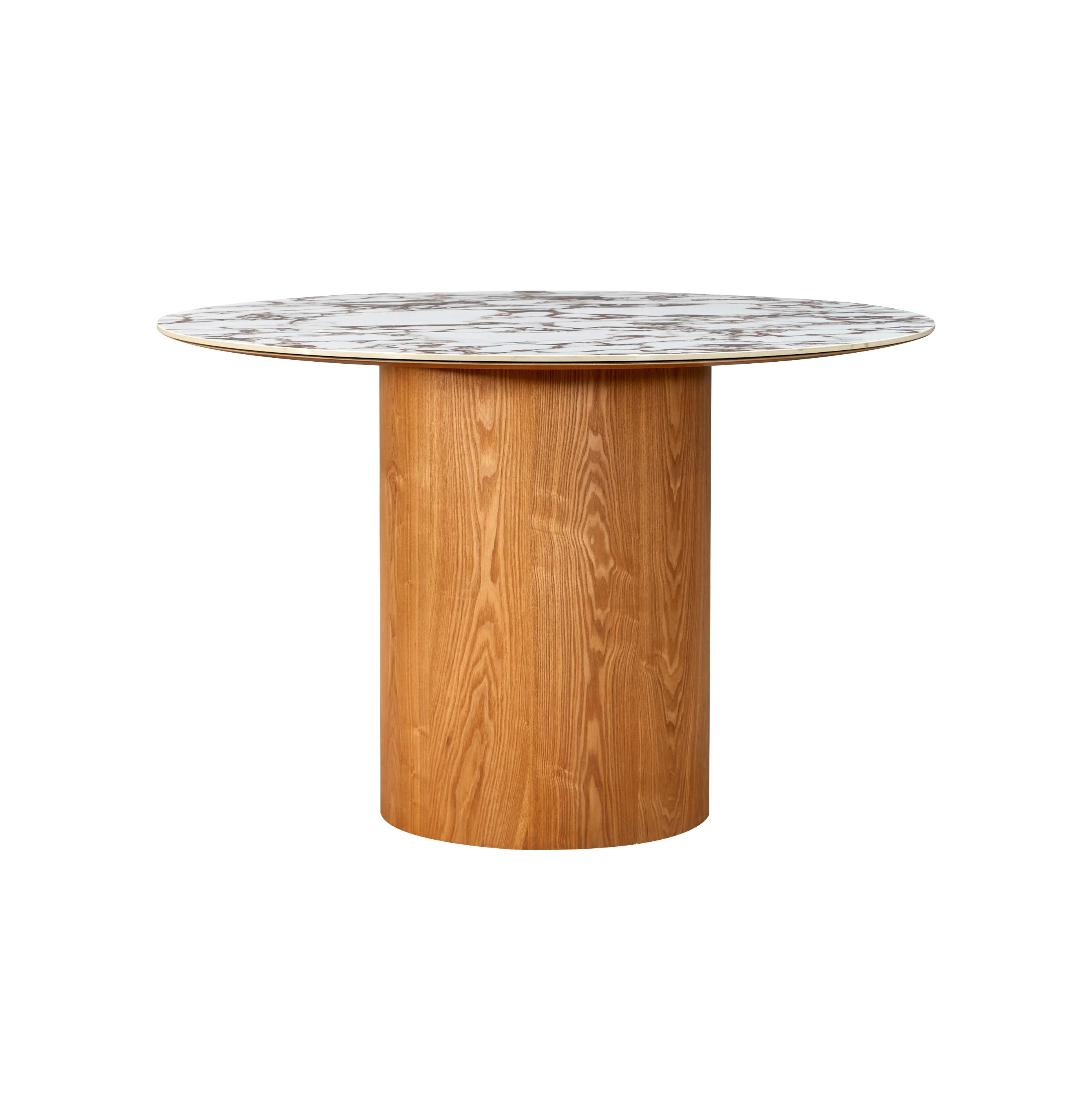 Tamara Marble Ceramic Round Dinette Table - Image 0