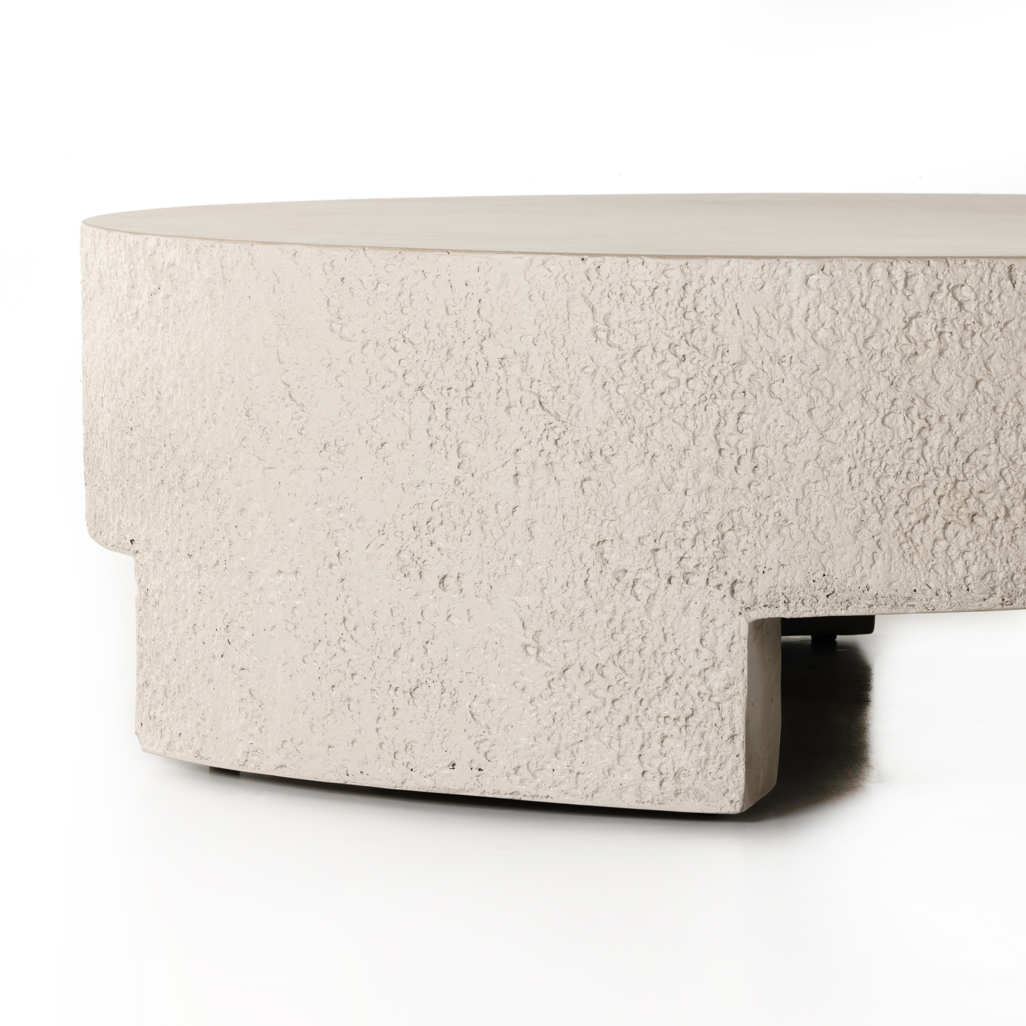 Kember Outdoor Coffee Table - Matte Stone - Image 11