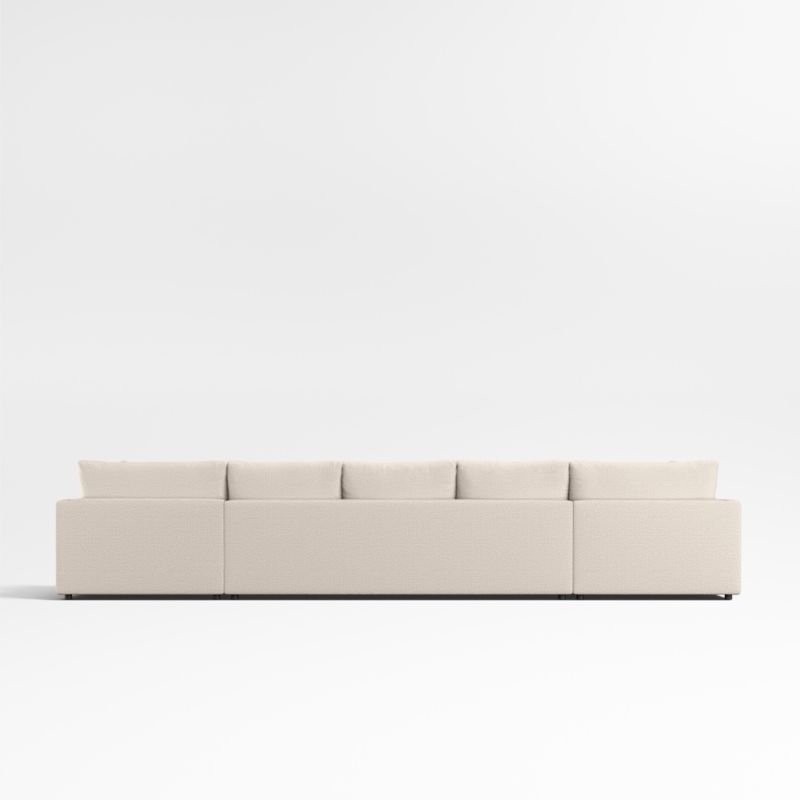 Gather Deep 3-Piece U-Shaped Sectional Sofa with Double Chaise Lounge - Image 3