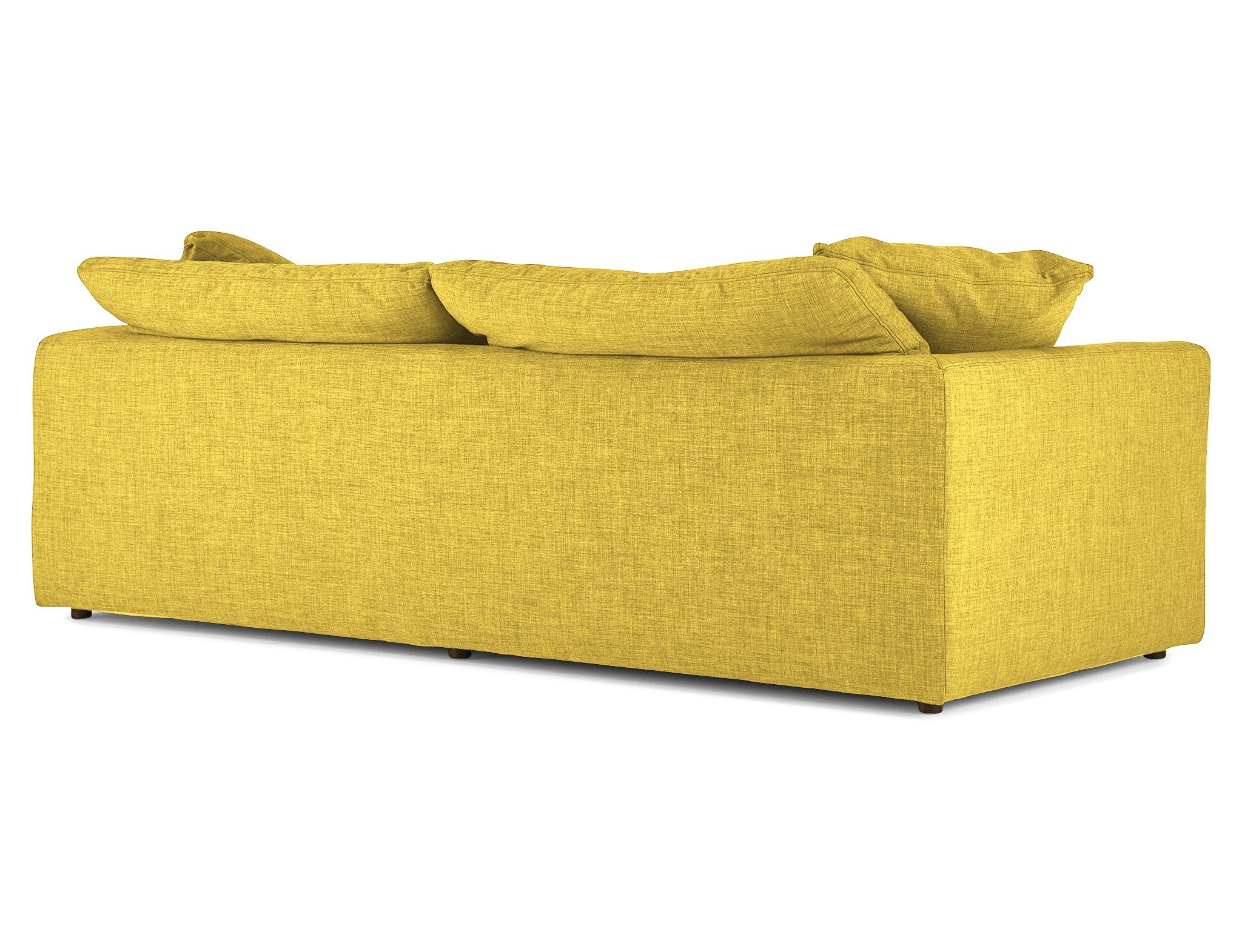 Yellow Bryant Mid Century Modern Sofa - Taylor Golden - Image 3