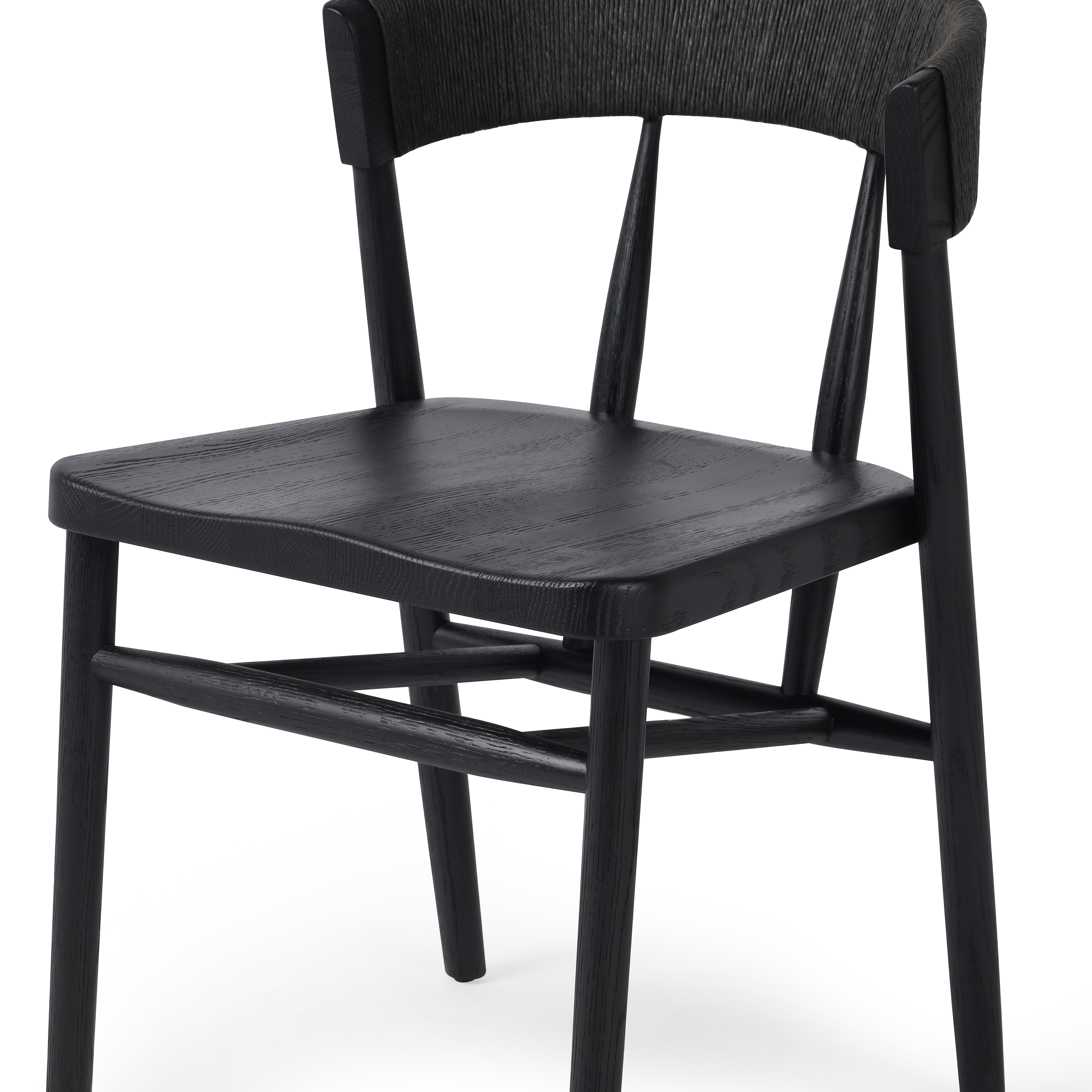 Buxton Dining Chair-Black Oak - Image 7