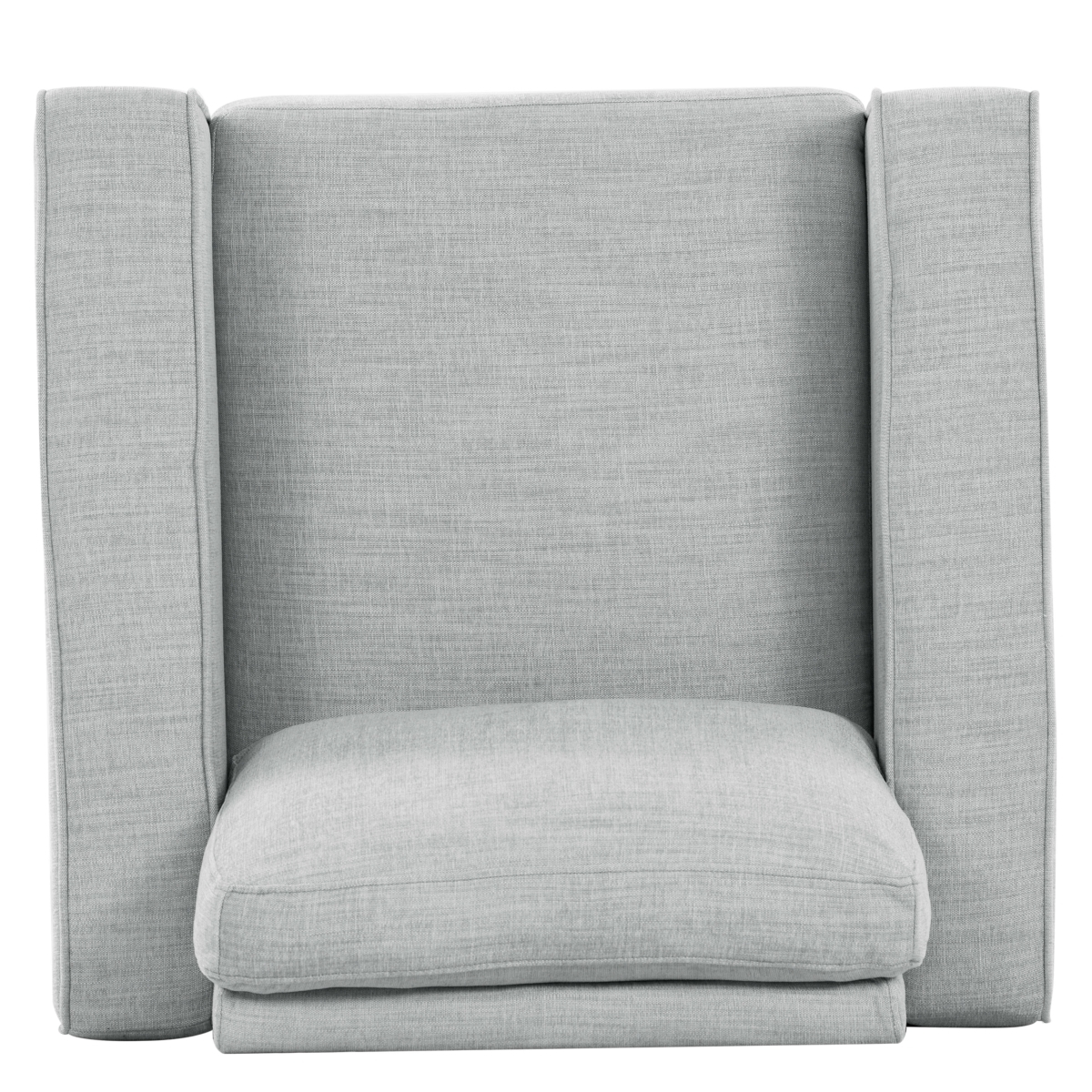 Felicianya Modern Accent Chair - Light Grey - Image 6