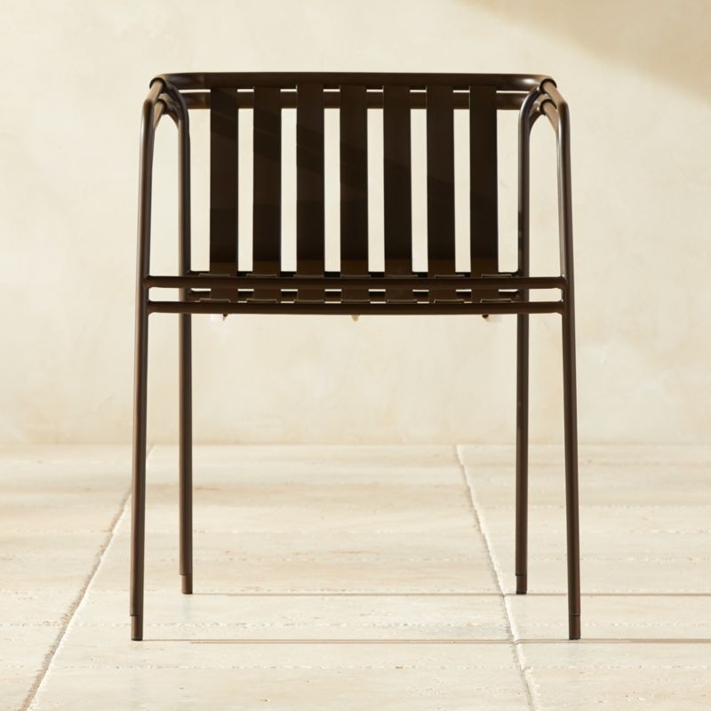 Navene Bronze Dining Chair - Image 1
