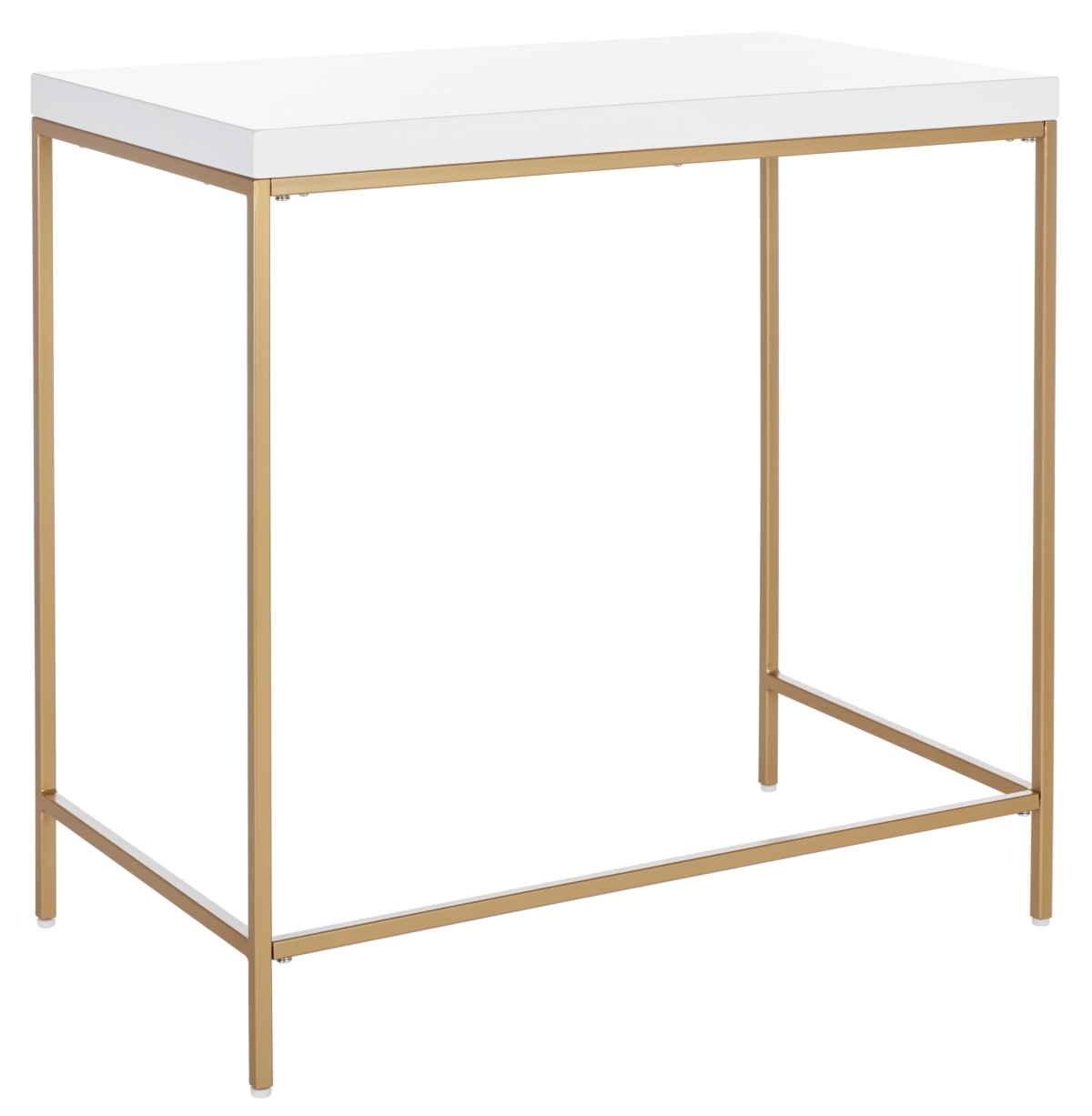 Cass Desk - White / Gold - Safavieh - Image 8