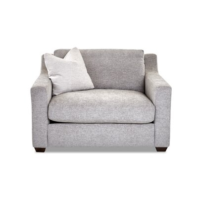 Lazarus 55" W Polyester Down Cushion Armchair - Image 0