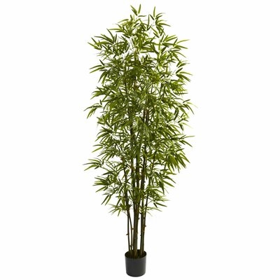 77" Artificial Bamboo Tree in Pot - Image 0